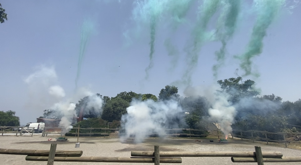 LA FESTA ANNUALE A VILLA DEI FIORI: UN EVENTO COLORATO DAI FUOCHI D’ARTIFICIO