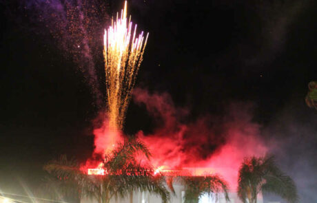 Spettacolo Piromusicale per Matrimonio in Villa Ciprea